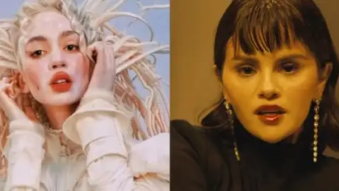 Grimes defende Selena Gomez após internauta compará-la com "monstro do Arquivo-X"